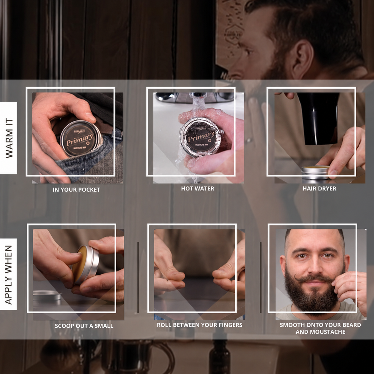 Get A Pair Bundle: Moustache Wax