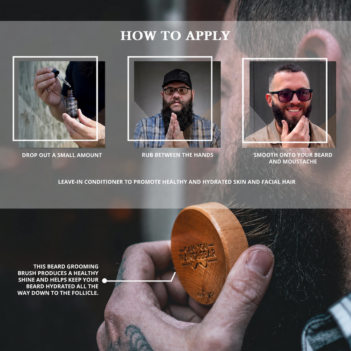 Devotion Beard Oil: Rugged Patchouli Beard Care