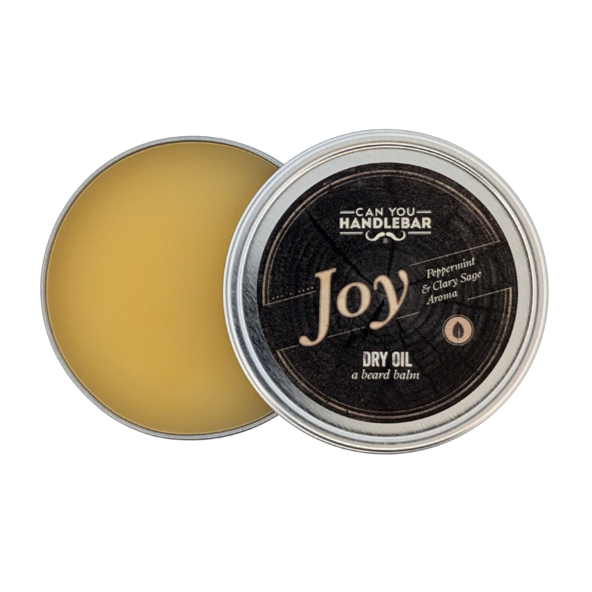 Joy Dry Oil: Peppermint & Clary Sage Beard Balm