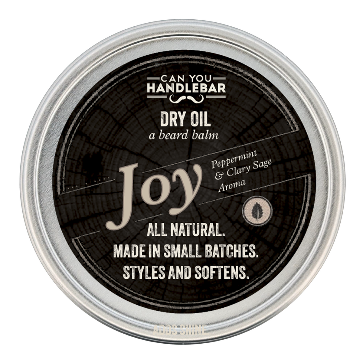 Joy Dry Oil: Peppermint & Clary Sage Beard Balm