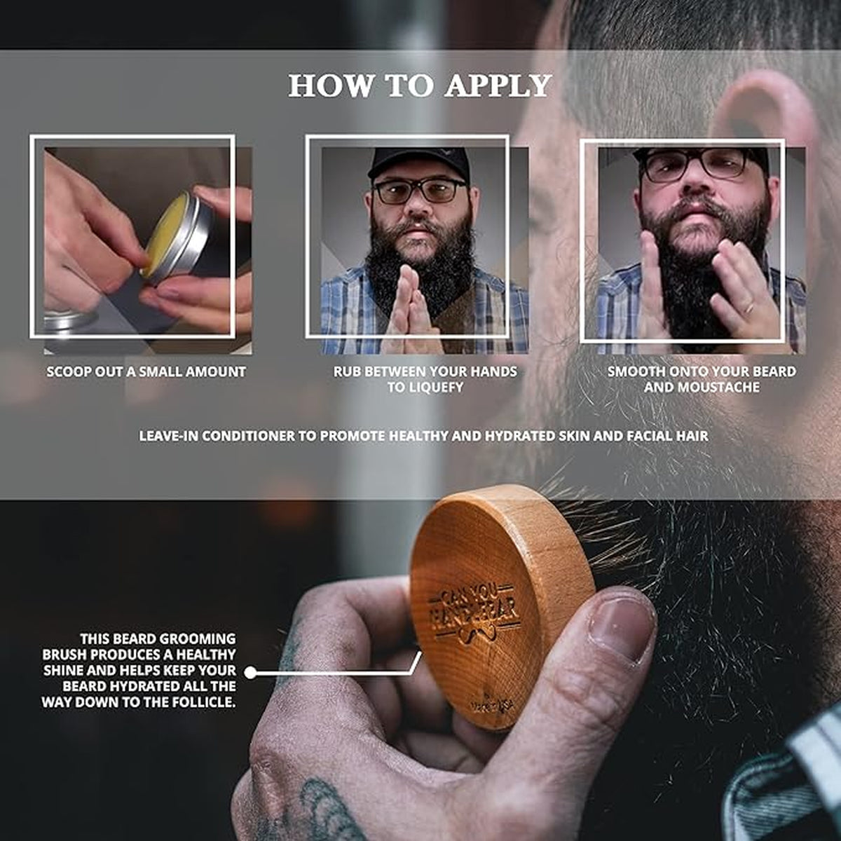 Devotion Dry Oil: Rugged Patchouli Beard Balm